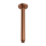 Product Cut out image of the Crosswater MPRO Brushed Bronze Ceiling Mounted Shower Arm